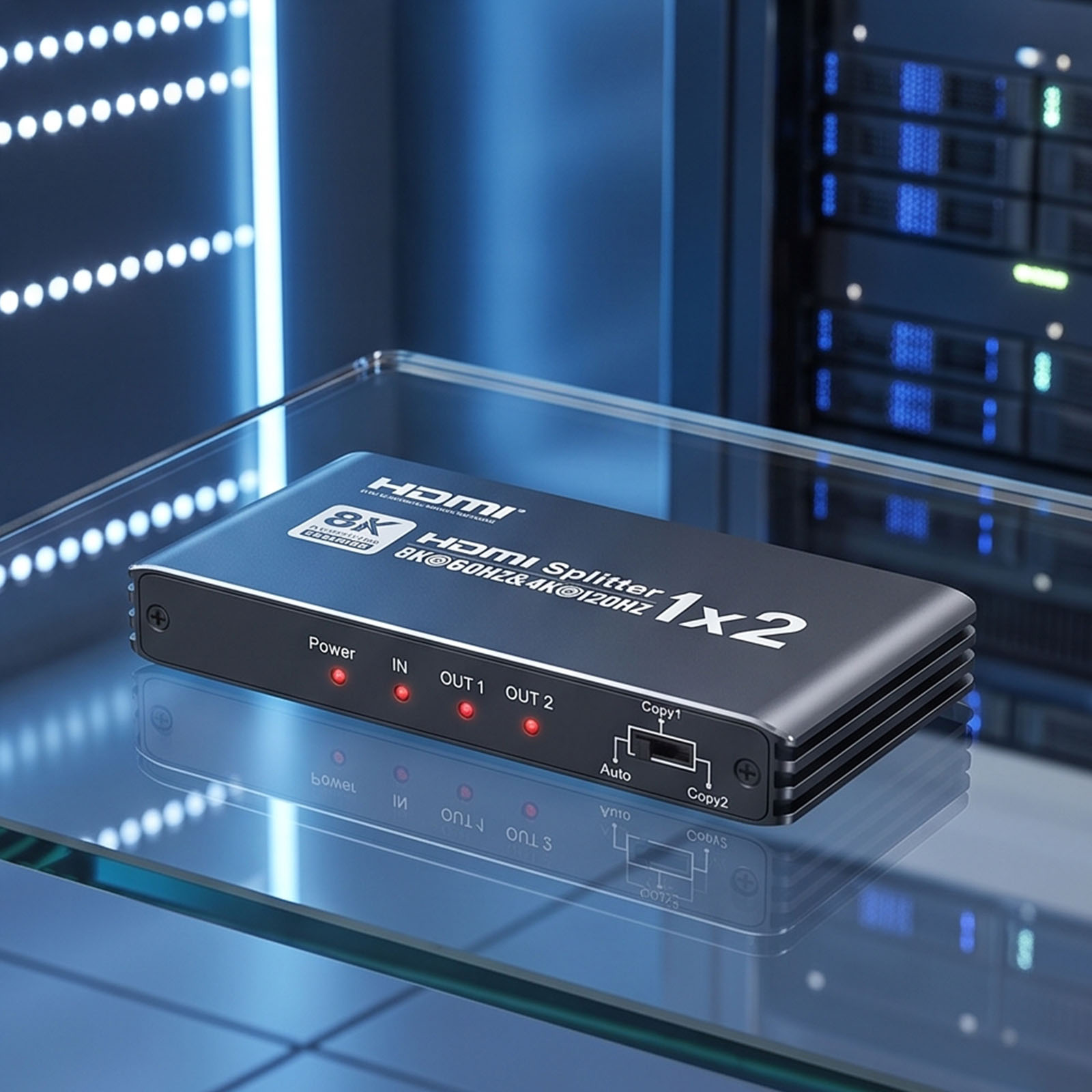 Сплиттер HDMI, 1 вход, 2 выход – обзор и цена Gaming Console In