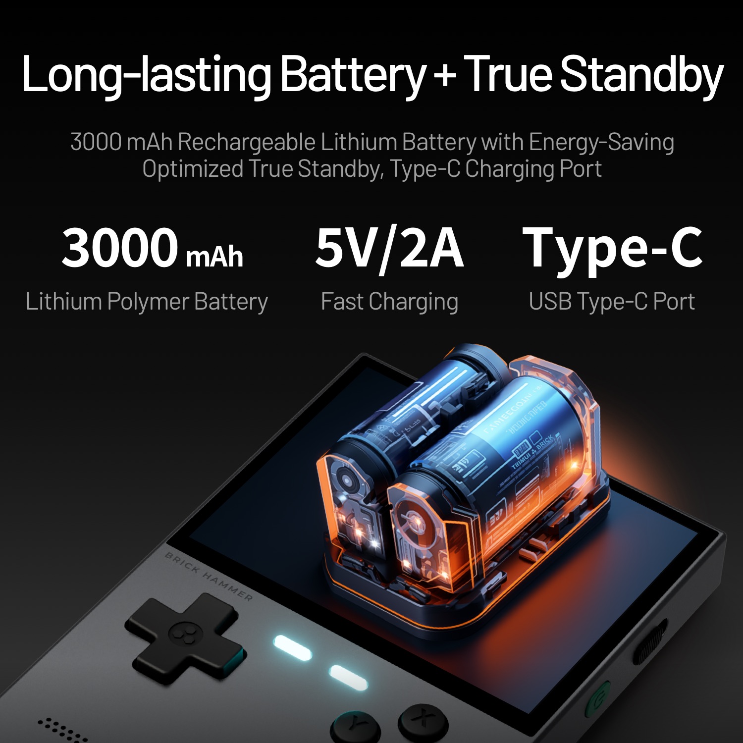 TRIMUI BRICK HAMMER Ретро порт – обзор и цена Gaming Console For Phone